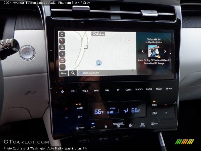 Controls of 2024 Tucson Limited AWD