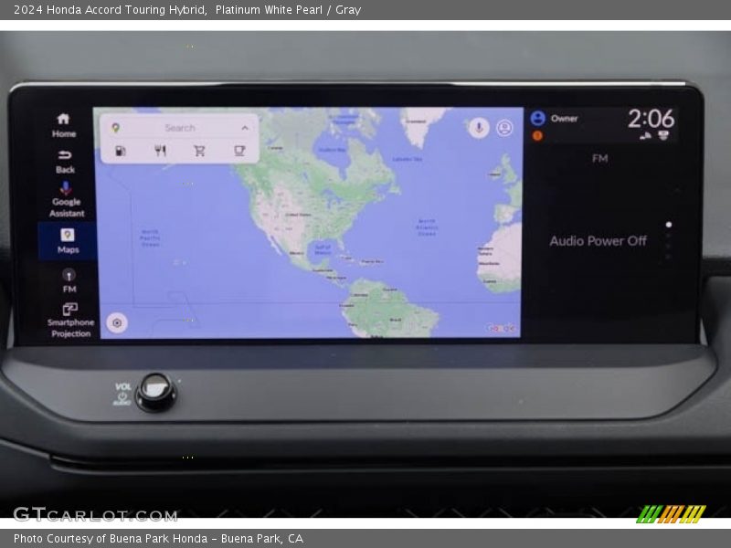 Controls of 2024 Accord Touring Hybrid