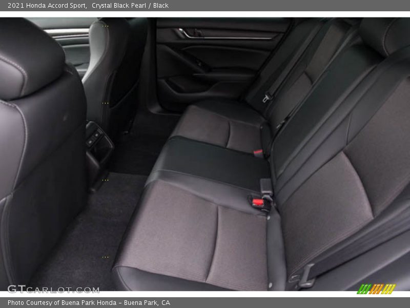 Crystal Black Pearl / Black 2021 Honda Accord Sport