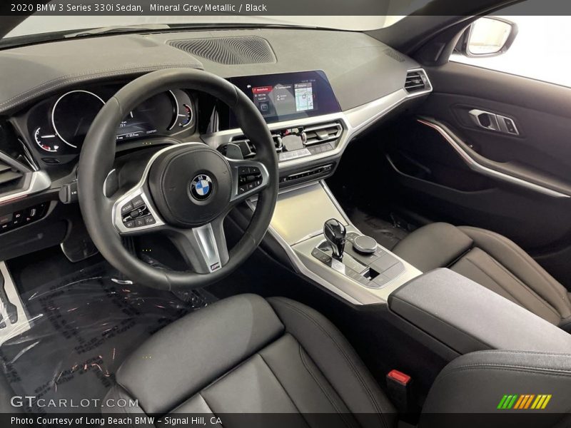 Mineral Grey Metallic / Black 2020 BMW 3 Series 330i Sedan