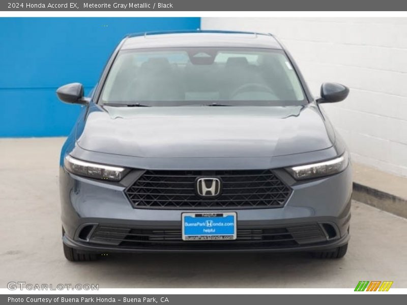 Meteorite Gray Metallic / Black 2024 Honda Accord EX