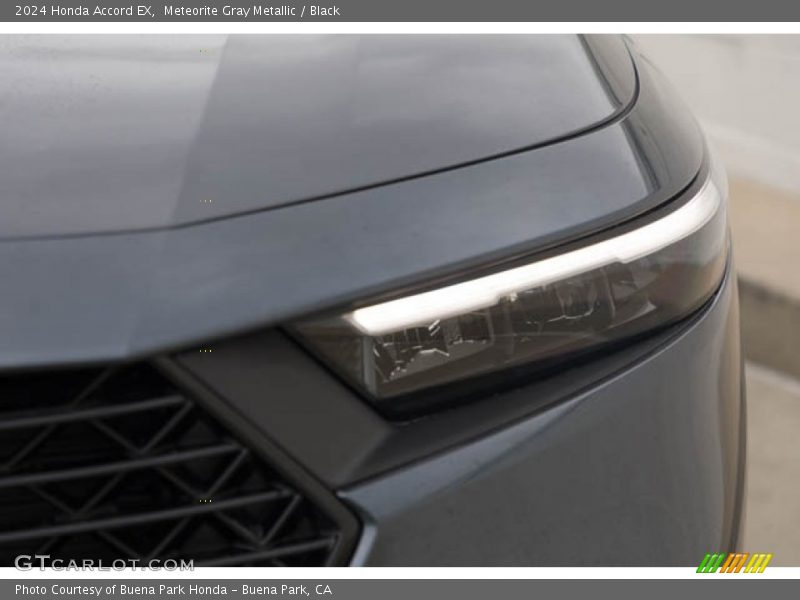 Meteorite Gray Metallic / Black 2024 Honda Accord EX