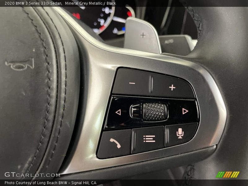 Mineral Grey Metallic / Black 2020 BMW 3 Series 330i Sedan