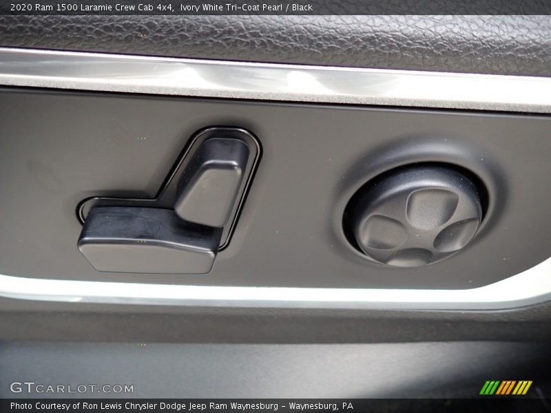 Front Seat of 2020 1500 Laramie Crew Cab 4x4