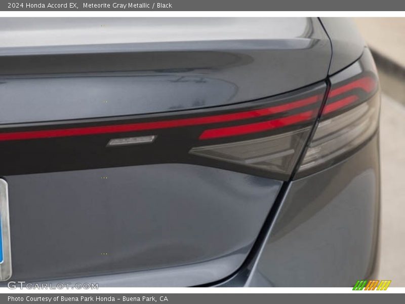Meteorite Gray Metallic / Black 2024 Honda Accord EX