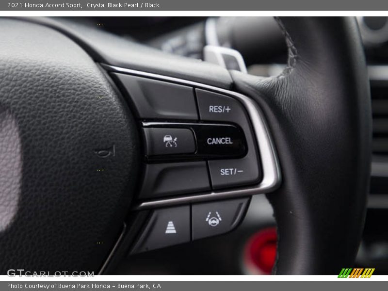 Crystal Black Pearl / Black 2021 Honda Accord Sport