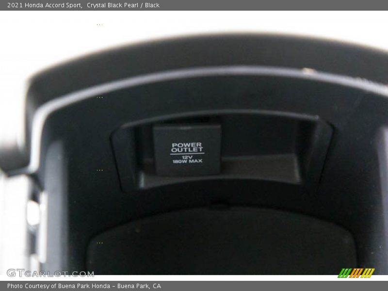 Crystal Black Pearl / Black 2021 Honda Accord Sport