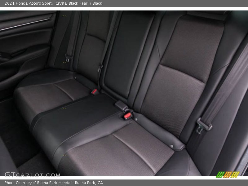 Crystal Black Pearl / Black 2021 Honda Accord Sport