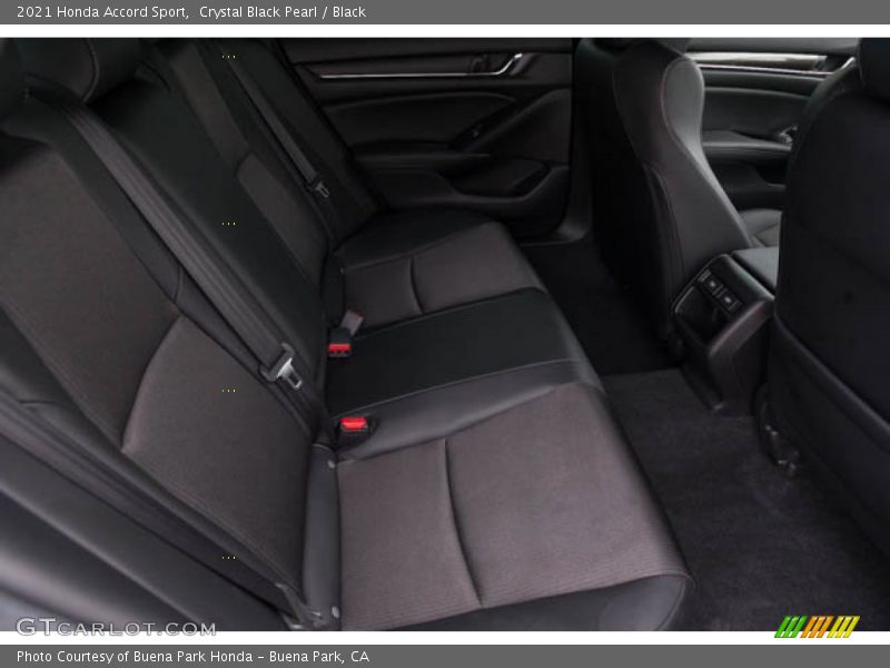 Crystal Black Pearl / Black 2021 Honda Accord Sport
