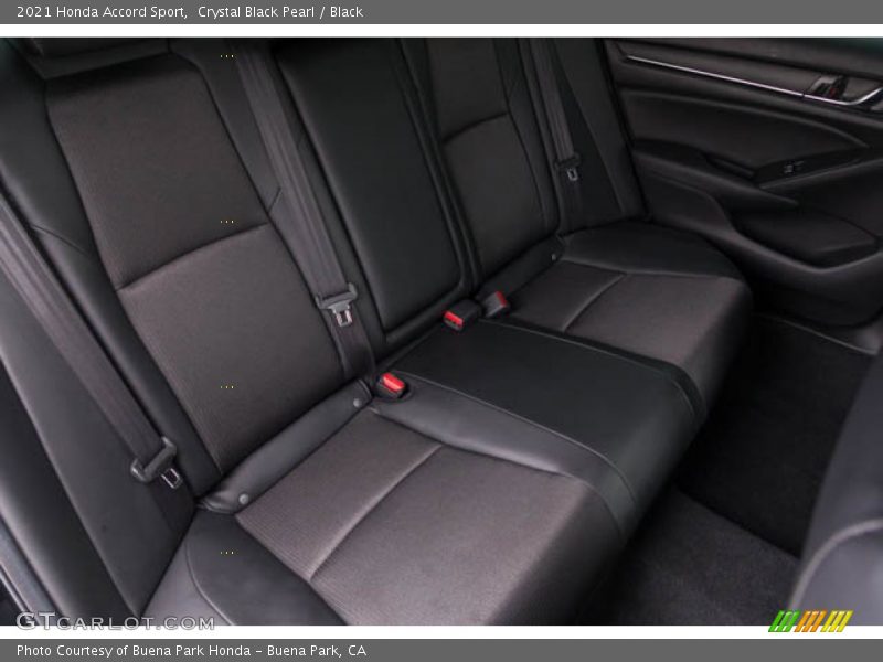 Crystal Black Pearl / Black 2021 Honda Accord Sport