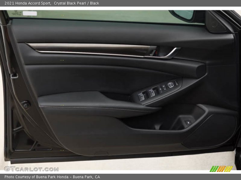 Crystal Black Pearl / Black 2021 Honda Accord Sport