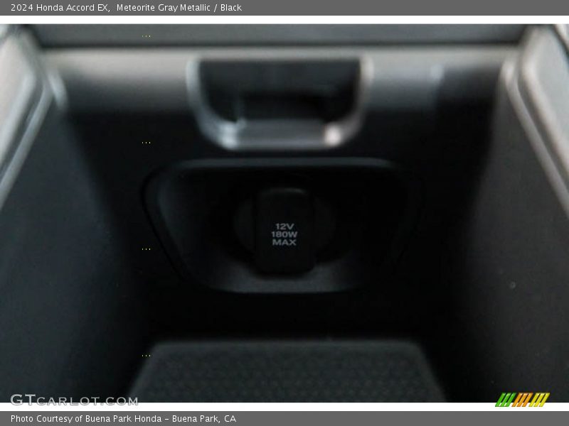 Meteorite Gray Metallic / Black 2024 Honda Accord EX