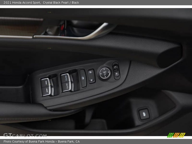 Crystal Black Pearl / Black 2021 Honda Accord Sport