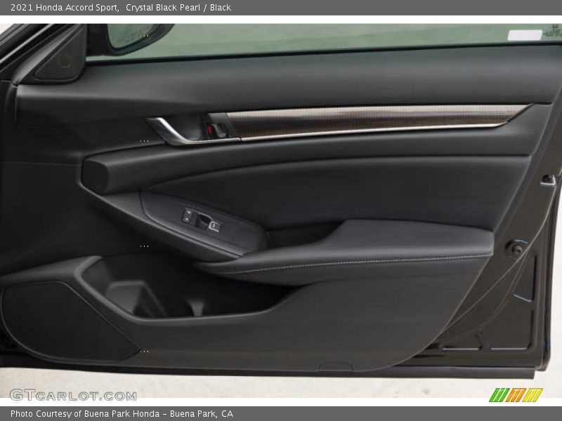 Crystal Black Pearl / Black 2021 Honda Accord Sport