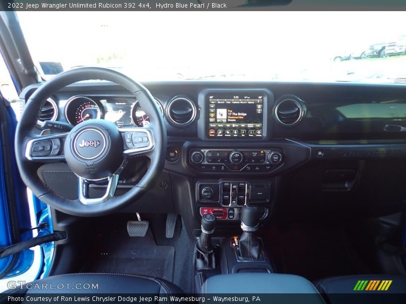 Dashboard of 2022 Wrangler Unlimited Rubicon 392 4x4