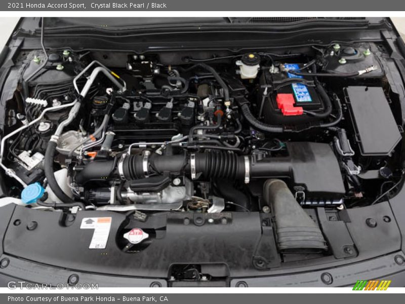 Crystal Black Pearl / Black 2021 Honda Accord Sport