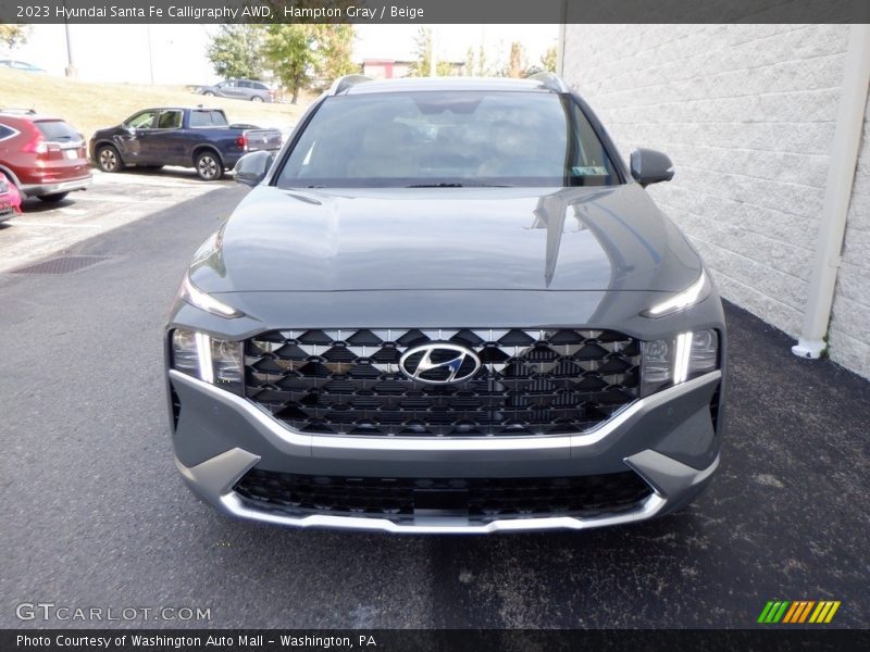 Hampton Gray / Beige 2023 Hyundai Santa Fe Calligraphy AWD