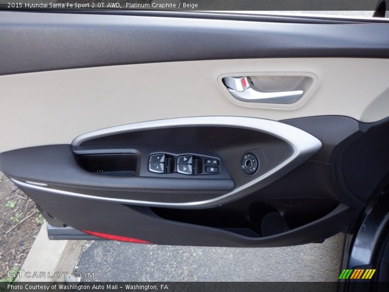Door Panel of 2015 Santa Fe Sport 2.0T AWD