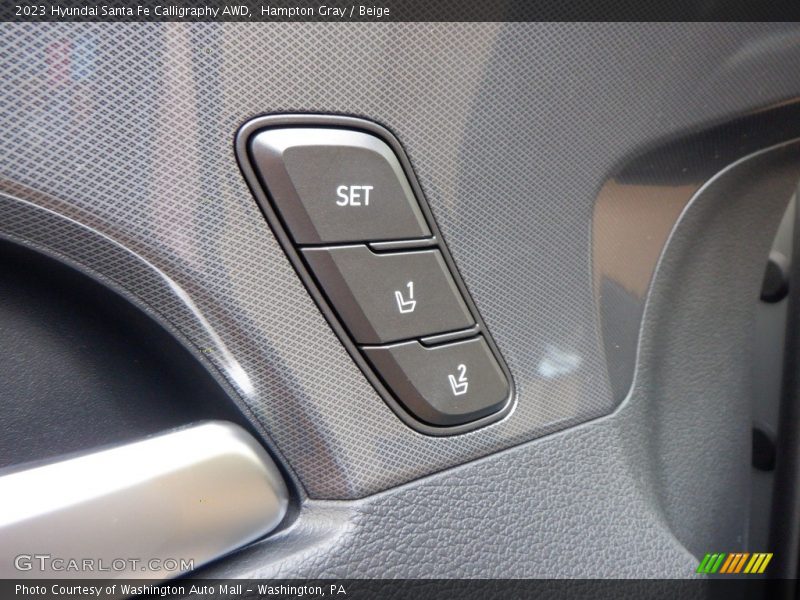 Door Panel of 2023 Santa Fe Calligraphy AWD
