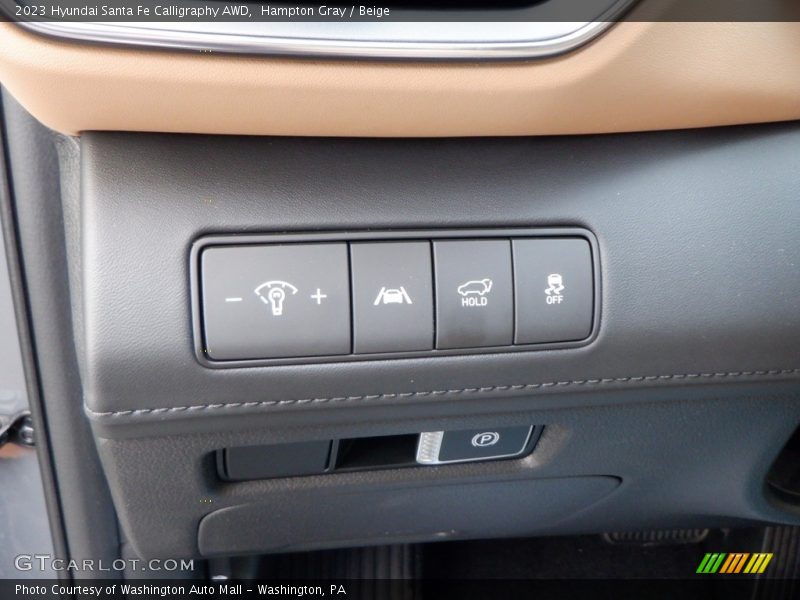 Hampton Gray / Beige 2023 Hyundai Santa Fe Calligraphy AWD