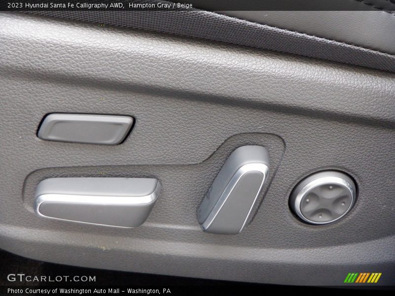 Hampton Gray / Beige 2023 Hyundai Santa Fe Calligraphy AWD