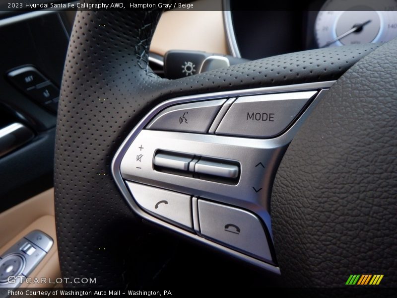 2023 Santa Fe Calligraphy AWD Steering Wheel