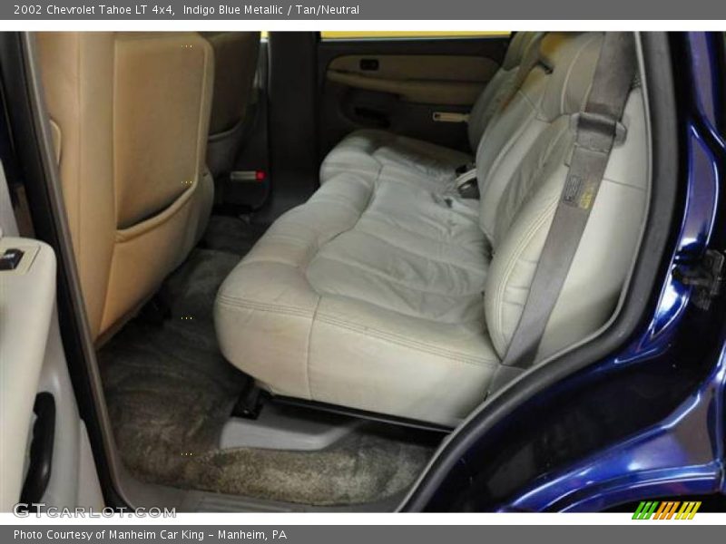 Indigo Blue Metallic / Tan/Neutral 2002 Chevrolet Tahoe LT 4x4