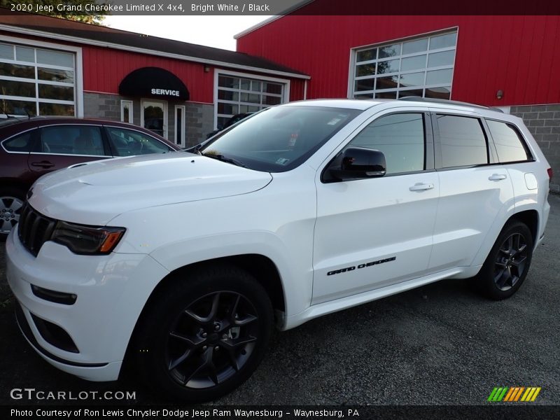 Bright White / Black 2020 Jeep Grand Cherokee Limited X 4x4