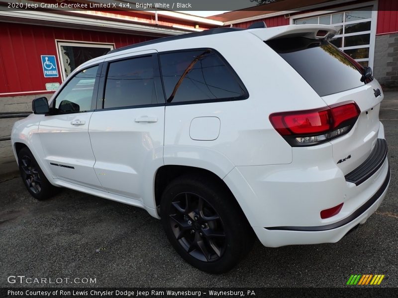 Bright White / Black 2020 Jeep Grand Cherokee Limited X 4x4