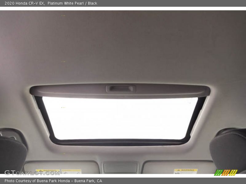 Sunroof of 2020 CR-V EX