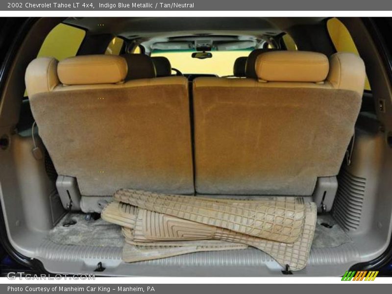 Indigo Blue Metallic / Tan/Neutral 2002 Chevrolet Tahoe LT 4x4