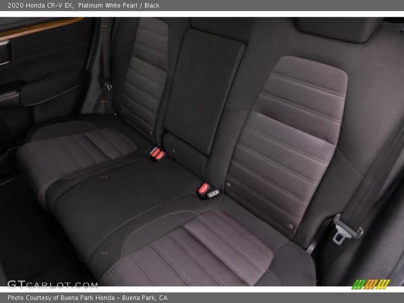 Platinum White Pearl / Black 2020 Honda CR-V EX