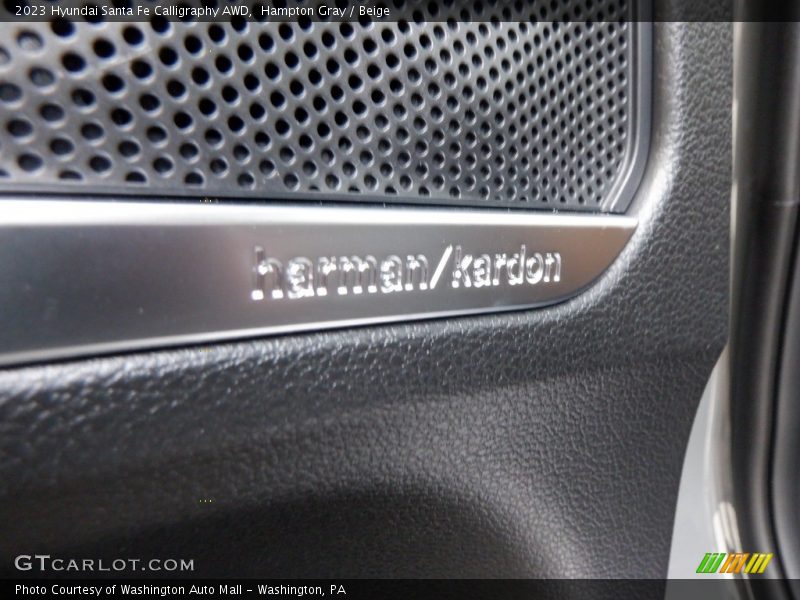 Hampton Gray / Beige 2023 Hyundai Santa Fe Calligraphy AWD
