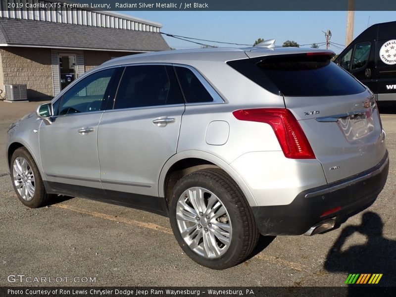 Radiant Silver Metallic / Jet Black 2019 Cadillac XT5 Premium Luxury