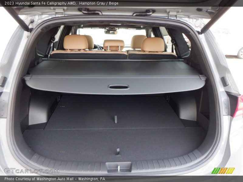  2023 Santa Fe Calligraphy AWD Trunk