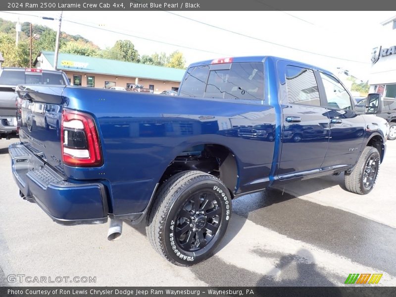 Patriot Blue Pearl / Black 2024 Ram 2500 Laramie Crew Cab 4x4