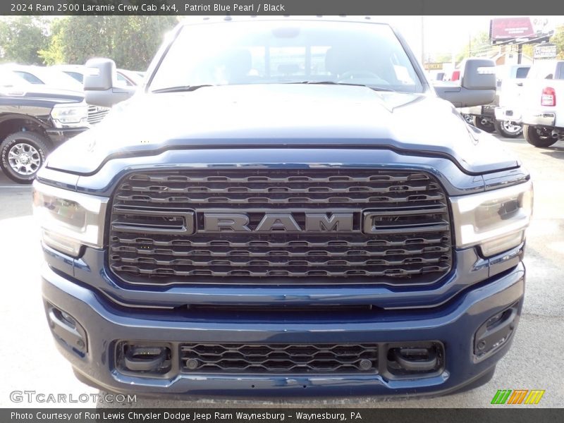 Patriot Blue Pearl / Black 2024 Ram 2500 Laramie Crew Cab 4x4