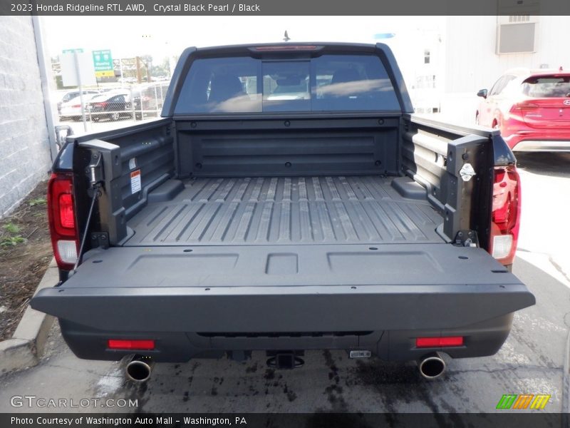 Crystal Black Pearl / Black 2023 Honda Ridgeline RTL AWD