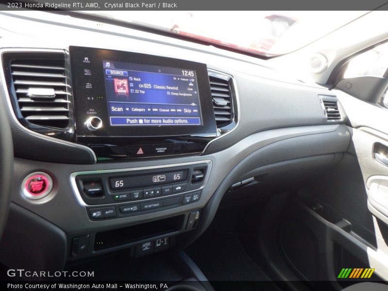 Dashboard of 2023 Ridgeline RTL AWD