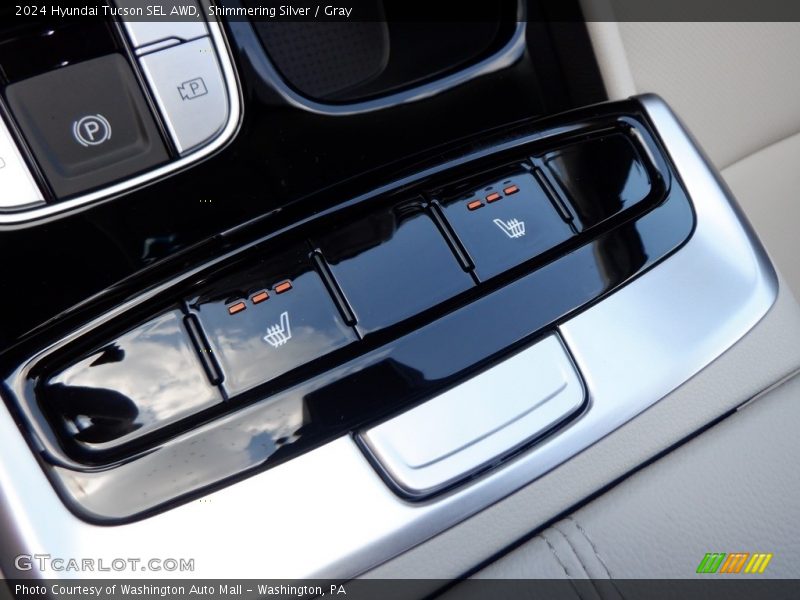 Shimmering Silver / Gray 2024 Hyundai Tucson SEL AWD