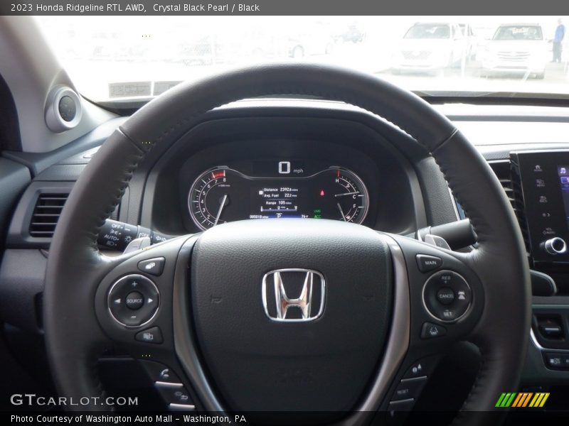  2023 Ridgeline RTL AWD Steering Wheel
