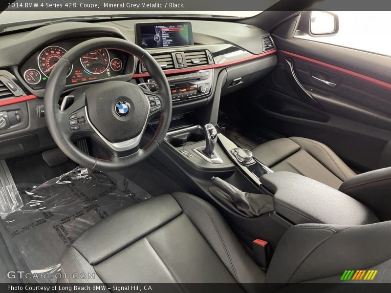  2014 4 Series 428i Coupe Black Interior