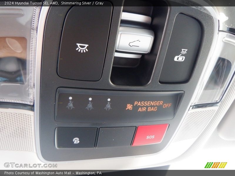 Shimmering Silver / Gray 2024 Hyundai Tucson SEL AWD