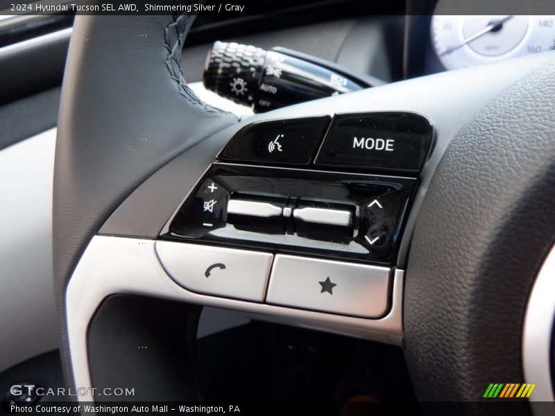 Shimmering Silver / Gray 2024 Hyundai Tucson SEL AWD