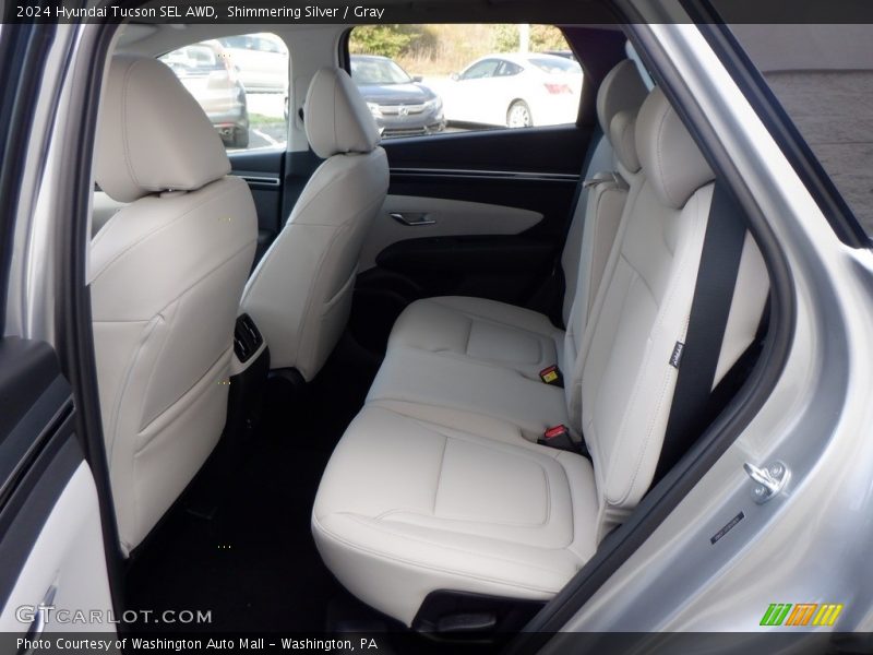 Shimmering Silver / Gray 2024 Hyundai Tucson SEL AWD