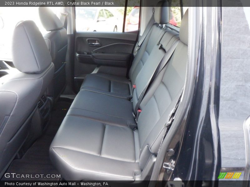 Rear Seat of 2023 Ridgeline RTL AWD