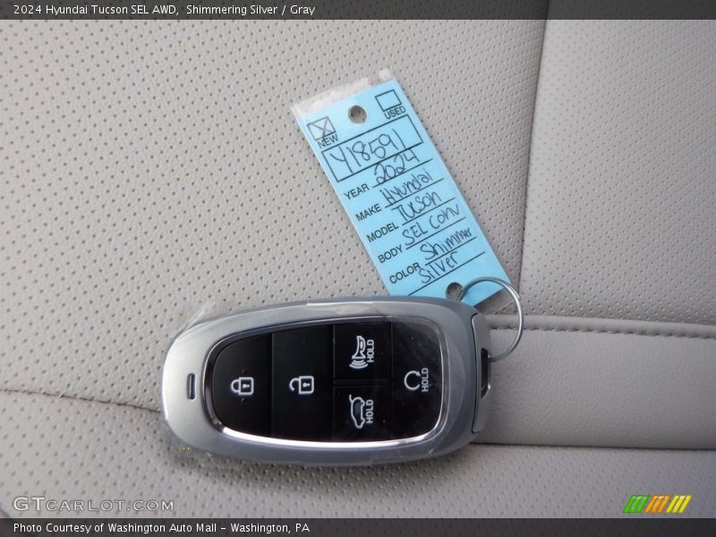 Keys of 2024 Tucson SEL AWD