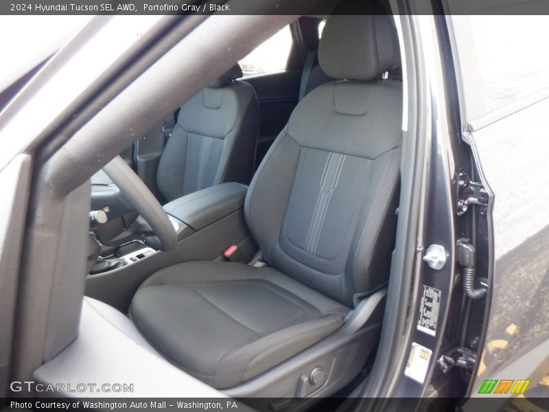 Portofino Gray / Black 2024 Hyundai Tucson SEL AWD