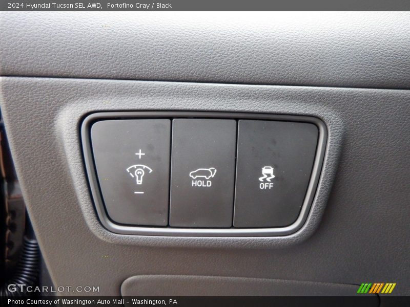 Portofino Gray / Black 2024 Hyundai Tucson SEL AWD