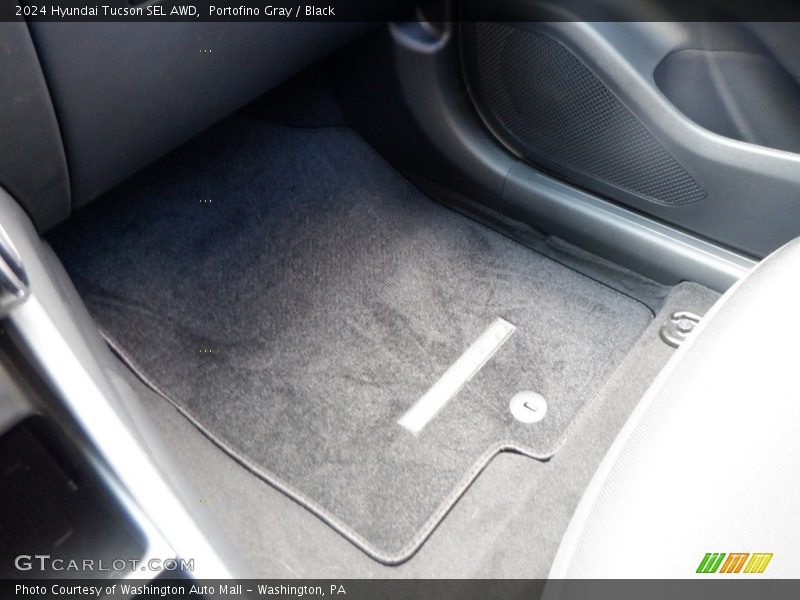 Portofino Gray / Black 2024 Hyundai Tucson SEL AWD